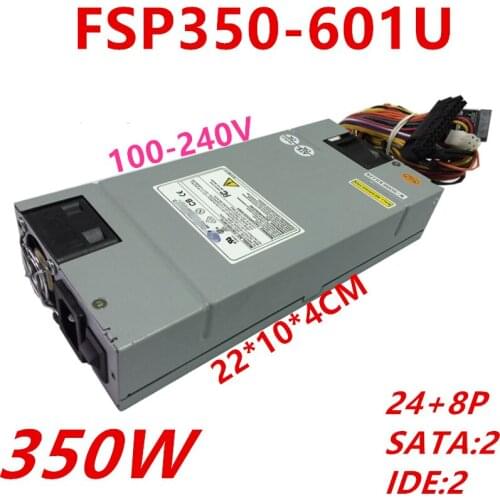 New PSU For FSP -5V PFC Standard 1U 350W Power Supply FSP350-601U FSP350-701U JUNIPER SSG520 FSP3501UR-JNP