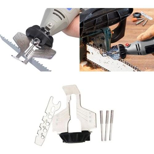 Grinding Attachment Chainsaw Tooth Grinding Tools Used Accessories Electric Outdoor For Grinding With Garden Tool Grinder Q5Q7