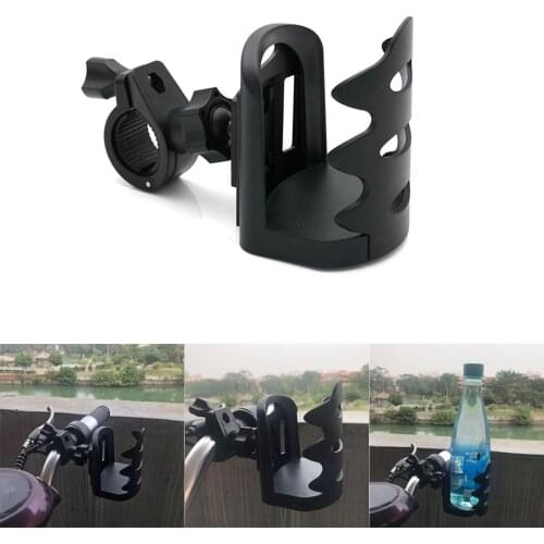 Universal Bottle Cage Drink Holder Water Bottle Rack Holder Cycling Drink Water Cup Rack for ATV Motorcycle Scooter Bike Baby Ca