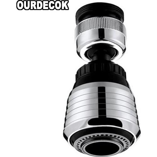 360 Degree Water Bubbler Swivel Head Saving Tap Faucet Aerator Connector Diffuser Nozzle Filter Mesh Adapter