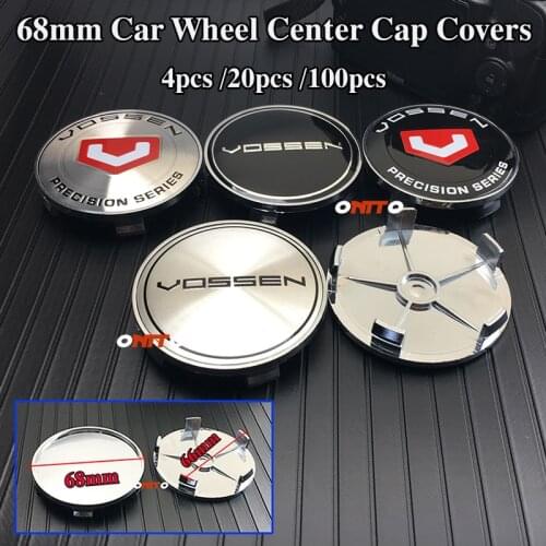 4pcs 20pcs 100pcs 68mm 65mm for Logo Car Wheel Rim Center Hub High Caps Badge Covers Emblem Stickers Accessories Styling