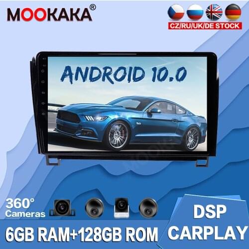 Android 10.0 128G For Toyota Tundra 2008-2017 Car DVD Player Radio GPS Navigation Auto Stereo Recorder Head Unit Audio