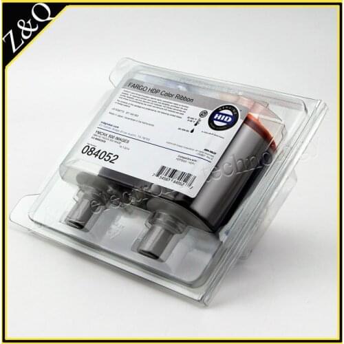 Fargo84052 YMCKK Color cheap Ribbon for HDP5000 id card printers-500 prints
