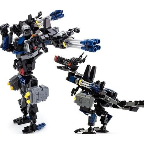 GUDI Dinosaur Robot Blocks 299pcs Bricks Building Blocks Models Assemble Sets Educational Toys For Children