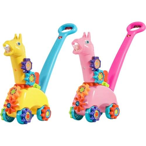 New Kids Bubble Machine Cart Kids Automatic Bubble Blower Maker Summer Automatic Soap Water Bubble Machine For Children Gift Toy