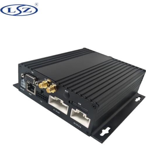 LSZ MDVR AHD 1080P Dual Sd Card 512G Mobile DVR with 3G 4G GPS real time monitoring for all vehicle