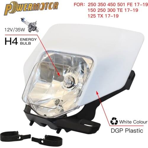 Motorcycle Headlight Headlamp Head Lamp Light For Husqvarna te 300 2018 te250 fe te tx fe350 250 350 450 501300 2017 2019