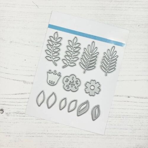 New Leaves Metal cutting dies cut die mold card Scrapbook paper craft knife mould blade punch stencils
