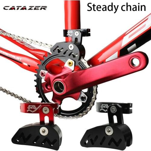 MTB Single Disc Chain Guide Positive and Negative Gear Chain Stabilizer Front Dial Chain Presser for Off-road Mountain Driving