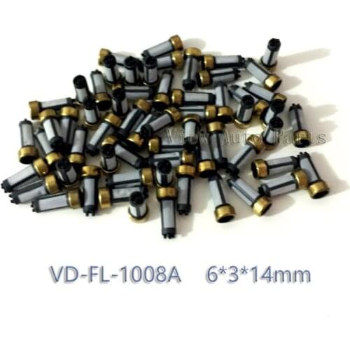 Wholesale 100pcs OEM MD619962 Fuel Injector Mcro Filter for Nissan Pathfinder 3.5L Fuel Injector Repair Kit 6*3*14mm VD-FL-1008A