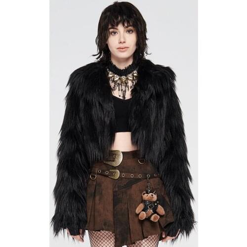 Женские кожаные куртки PUNK RAVE China At AliExpress