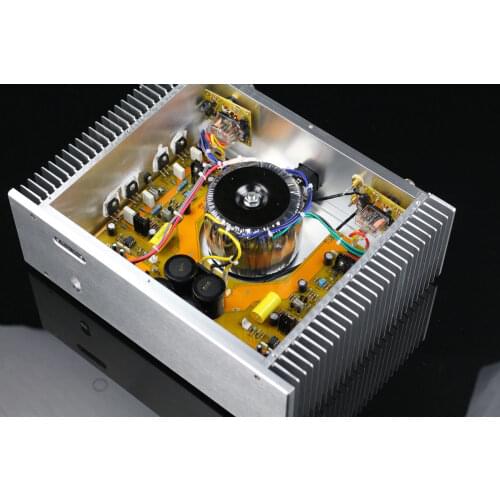ZEROZONE Finished Hifi stereo Power amplifier ON NJW0281G/NJW0302G AMP 150W+150W L6-5