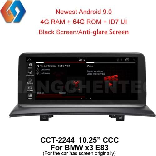 10.25 Android 9 64G for BMW X3 E83 CCC Car GPS inDash Multimedia Bigger Touch Screen Radio with iDrive WiFi BT TV DVR Backcam 44