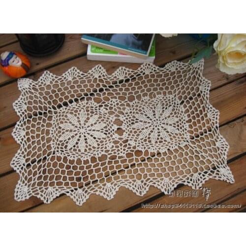 2014 women like cotton crochet lace coaster pad for coffee table cutout placemat heat insulation pad table mat pads