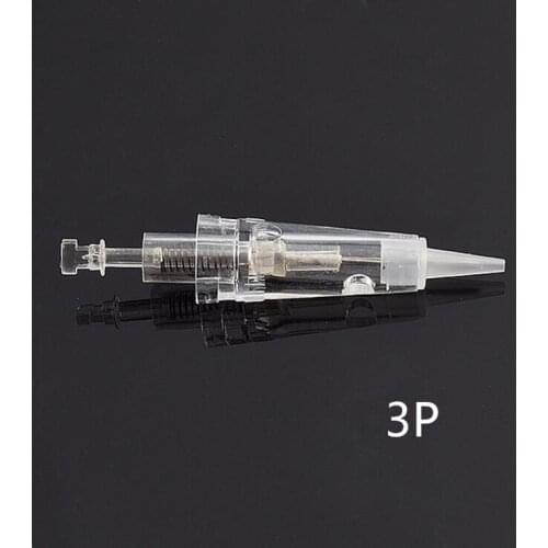 30pcs Tattoo Needles 3P Cartridges Disposable Sterilized Permanent Makeup Needles for Tattoo Eyebrow lips Machine