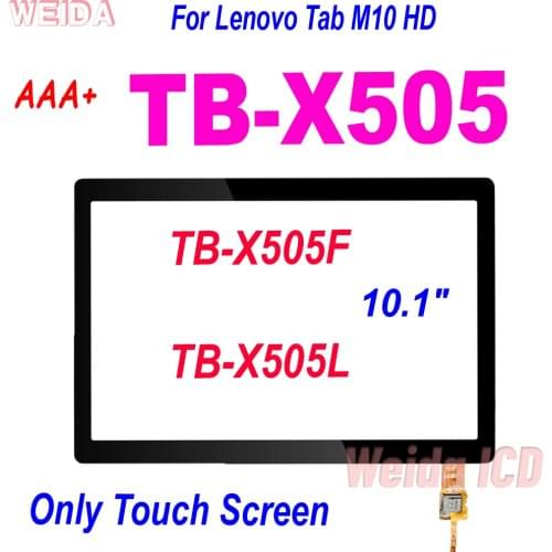AAA+ 10.1'' TB-X505 Touch for Lenovo Tab M10 HD TB-X505 TB-X505F TB-X505L X505 Touch Screen Digitizer Glass Panel Replacement