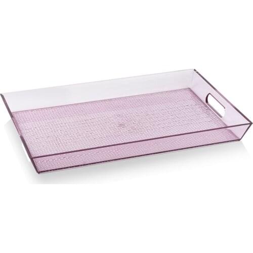 Acrylic Pattern Damson Tray