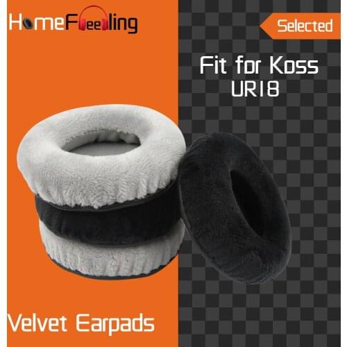 Homefeeling Earpads for KOSS UR18 Headphones Earpad Cushions Covers Velvet Ear Pad Replacement