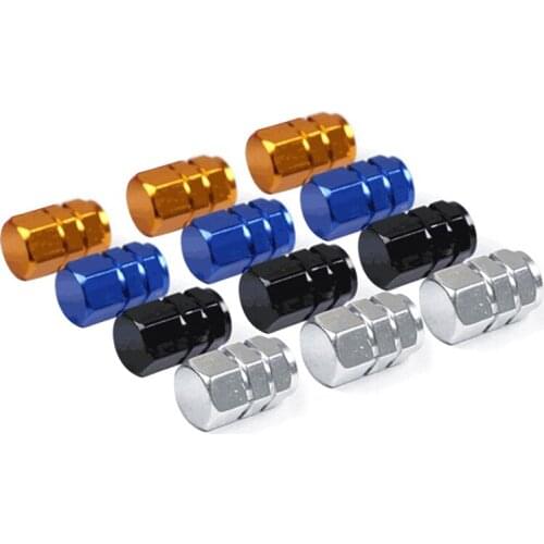 American Bicycle Tire Valve Cap AluminumValve Cap Bike Tire Cap Tire Mouth Nut Tire Wheel Rims Stem Valve Cap Bike Accessories
