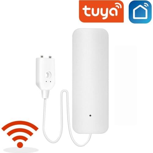 Tuya Home Alarm Water Leakage Alarm Independent WIFI Water Leak Sensor Detector Flood Alert Overflow Security Alarm System
