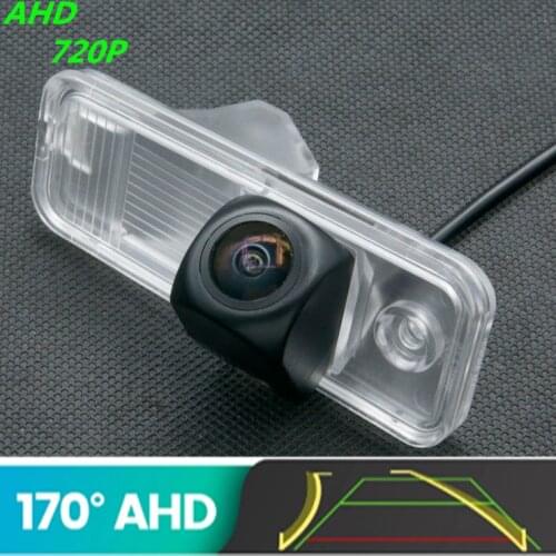 AHD 720P Trajectory Fisheye Car Rear View Camera For Hyundai Creta/IX25 GS 2014-2019 Santa Fe 2013~2016 Reverse Vehicle Camera