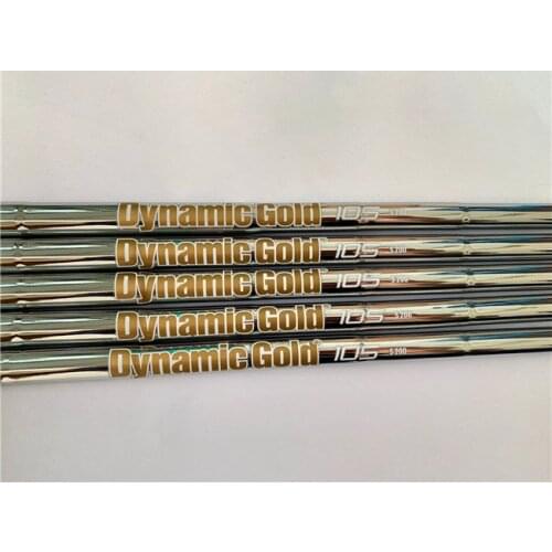 VICKY G GOLF CLUBS SHAFTS 10PCS DYNAMIC GOLD 105 S200 STEEL SHAFT SILVER 0.375 DG 105 S200 STEEL SHAFT FOR GOLF IRONS AND WEDGES