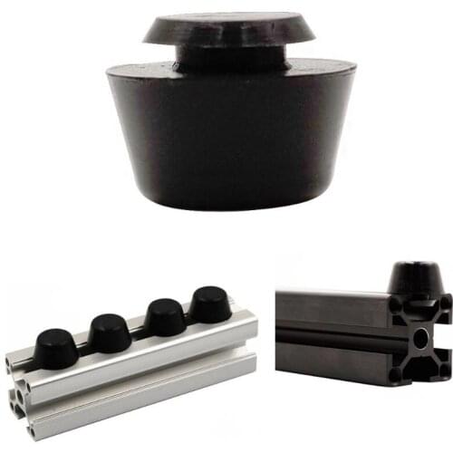 KuaiJieWei 3D printer Store Anti Vibration Rubber Landing Mat Feet For 2020/3030 Profile 3D Printer Prusa I3