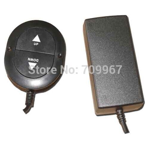 Linear Actuator lifting column Power supply Control box Controller 110-240V AC input 24V or 12V DC output with wire hand switch