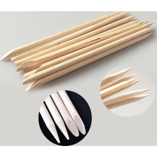 7.5/10.5/14.7cm Nail Art Design Orange Wood Stick 100pcs/lot Nail Remover Pedicure Manicure Tool Personal Finger Care Nail Tools