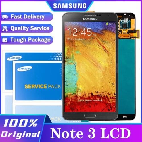 Original Super AMOLED Note3 N9005 LCD for Samsung Galaxy Note 3 LCD Display With Touch Screen Digitizer Assembly Repair Parts