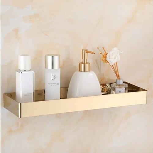 Bathroom Stainless Steel Shelf Shower Rack Corner Shelf Square Bath Shower Accessories Black Storage Organizer Rack