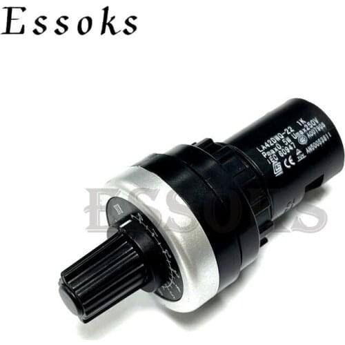 LA42DWQ-22 1K 500K 2K 5K 10K 20K 50K 100K 200K Diameter Pots Rotary Potentiometer Converter Governor Inverter Resistance Switch