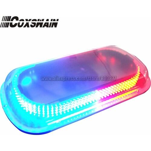 LED Mini lightbar for car, Total 400 GenI LEDs, Super bright, Powered by Cigarette plug, Heavy Magnetic, Waterproof (FS-336A)