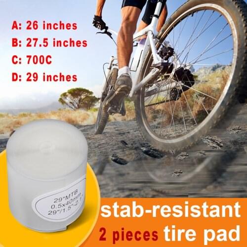 Bicycle Tire Liner Puncture Proof Belt Protection Pad 26 Inch 27.5 29 Inch 700c Inner Tube Belt