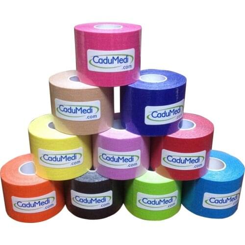 2rolls Elastic bandage sports tape breathable applique 5cm 5m surgical dressing hospital supplies wound care dressing