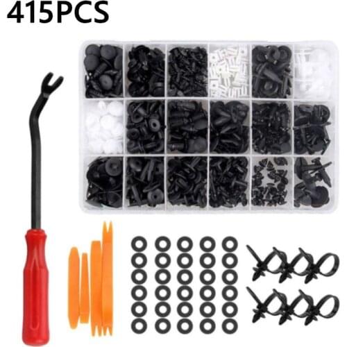 415pcs Automobile Fenders/Bumpers/Doors Decoration Clip Rivet-Trim For All Cars BMW-Audi-Chevrolet