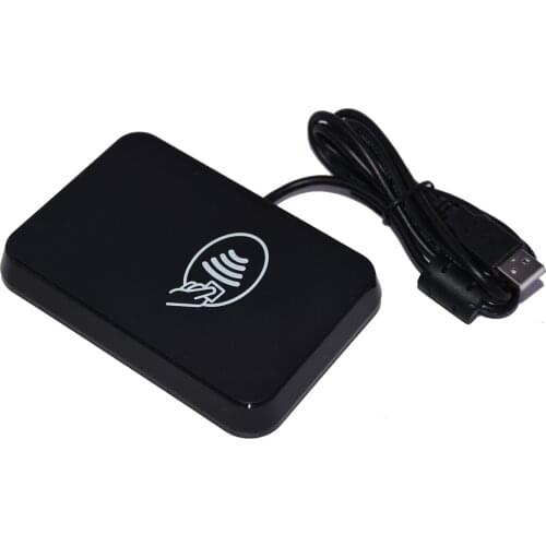 E-Payment USB CCID RS232 Optional NFC Contactless Card Reader Writer Plug And Play HD8N