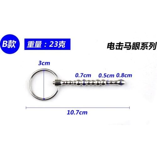 Electric Shock Penis Plug Electro Pulse Urethral Sound Plug Penis Dilator Medical Themed Toys Adult Sex Toy For Men