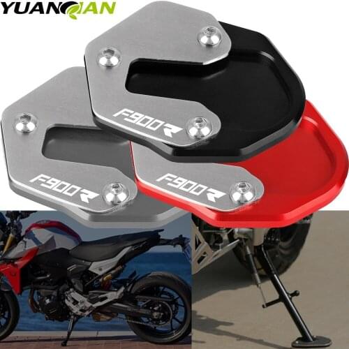 F900XR Motorcycle CNC Brand New Side Stand Enlarger Plate Kickstand Enlarge Extension FOR BMW F900XR F900R F 900 XR R 2019-2021