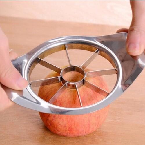 Stainless Steel Corer Slicers Shredders Apple Cutter Fruit Knife Splitter Fruitage Generator Knives LX5219