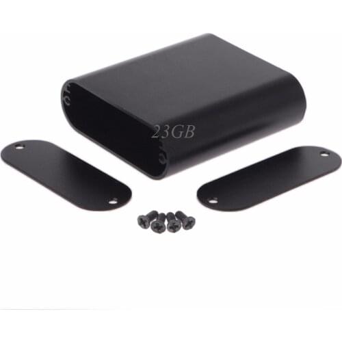 DIY Electronic Project PCB Instrument Box 75x70x24mm Aluminum Case J31
