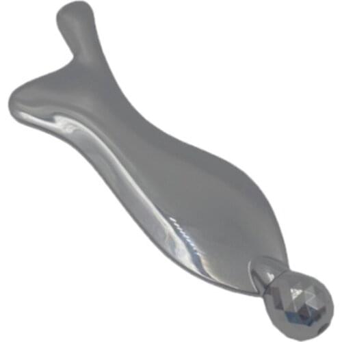 Stainless Steel Gua Sha Board Plate Relaxing Muscle Meridian Massager Body Health SPA Massage Tool