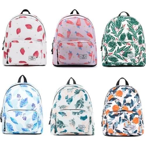 Mini Mochila Printed Backpack Canvas Women Backpack School Bag For Teenage Girl Backpacks Casual Daily Small Bag Female Rucksack