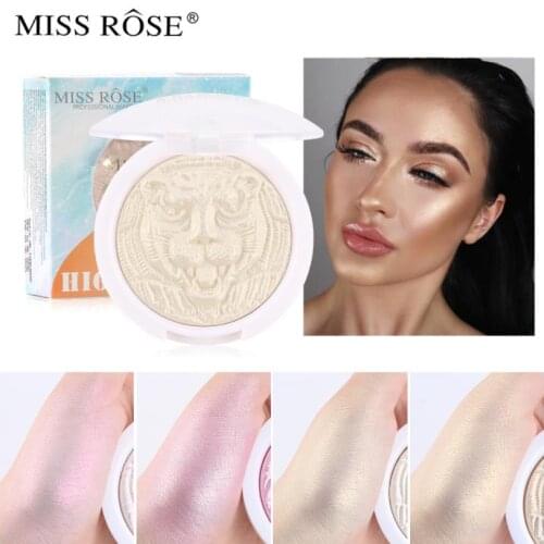 MISS ROSE Lion Diamond Highlight Face Nose Shadow Body Three-dimensional Brightening and Repairing Highlight Powder