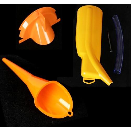 Motorcycle Oil Filter Funnel Set Primary Case Oil Fill Funnel Black Cap Wrench For Harley Touring Sportster XL 48 Dyna Softail