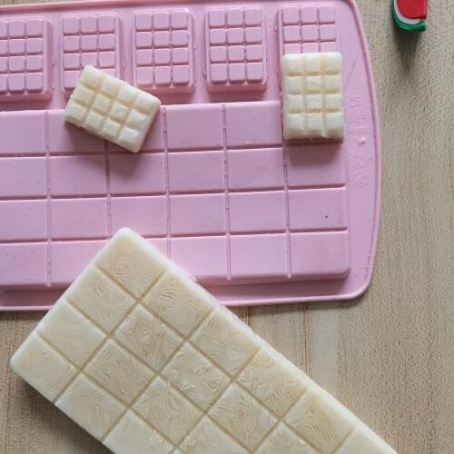 New Silicone Chocolate Mold Waffle Baking Tools Non-Stick Cake Mould Jelly Candy 3D DIY Handmade Molds Kitchen Accessories