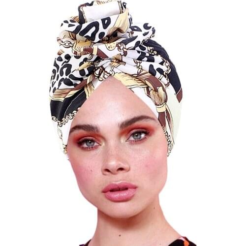 Cotton Turban For Women Muslim Hijab Flower Decor Headdress Fashion Ladies Headwrap India Beanie Cap Hair Accessories 2020 New