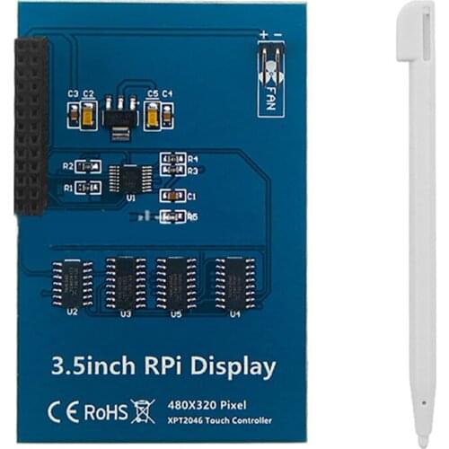 Top Quality Replacement Holder Bracket + Cooling Fan for Raspberry Pi 4B/3B
