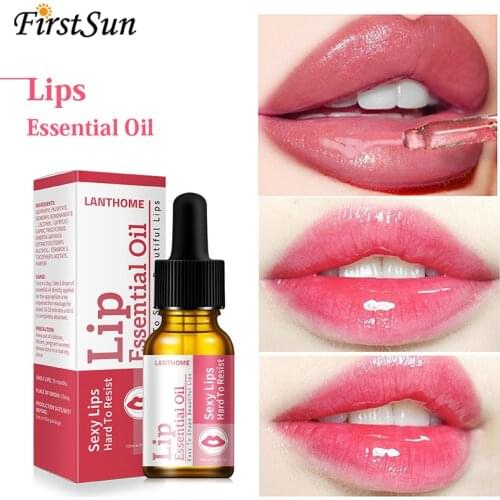 Lip Nourishing Care Lip Essential Oil Repair Lip Wrinkles Moisturizing Hydrating Lip Plumping Liquid Lipstick Gloss Makeup Care