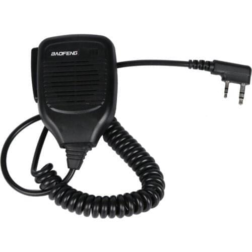 Baofeng Speaker 2 Pin BF-S112 3.5MM to 2.5MM Handheld Two Way Walkie Talkie Radio Speaker Mic UV-5R 888S UM